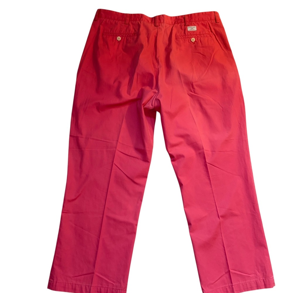 Vineyard Vines Breaker Pants Cotton Casual Coral Pink Nantucket Red Mens 42x30 - Picture 4 of 8